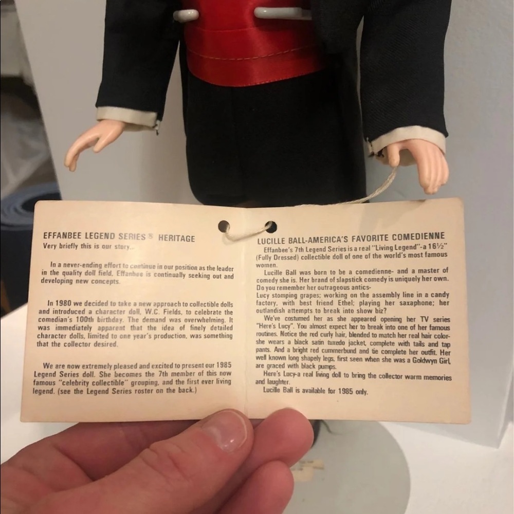 Vintage 1985 Effanbee Lucy Legend Series Heritage - Picture 6 of 11